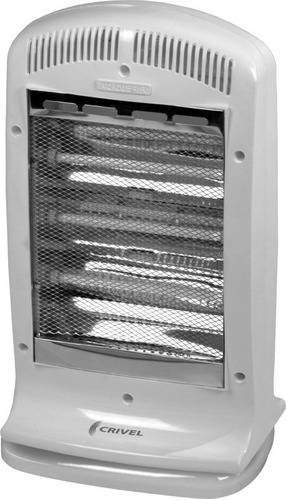 Calefactor Infrarrojo Oscilante Q3 E21 1400w Crivel Color Blanco