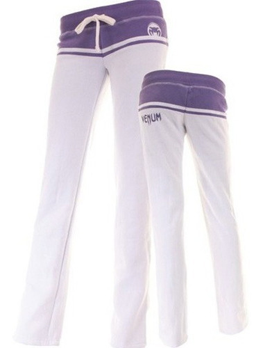 Pantalon Venum Ipanema Mujer Blanco/violeta-talle L