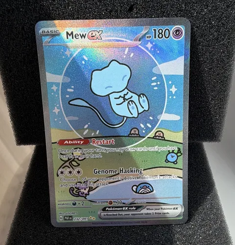 Carta Mew Ex 232/091 Paldea Sir Holográfico - Fresco Y