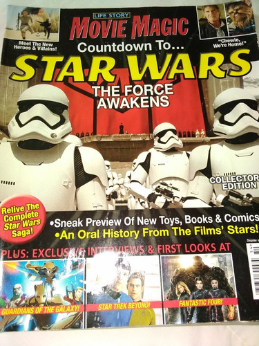 Star Wars Revista Magic Countdown To The Force Awakens 2015