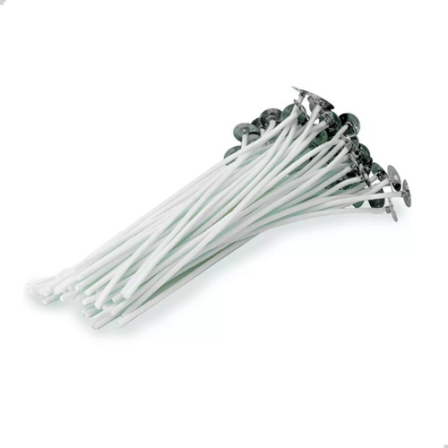 Kit De 100 Mechas De Algodón Para Velas Con Bombillas De 10