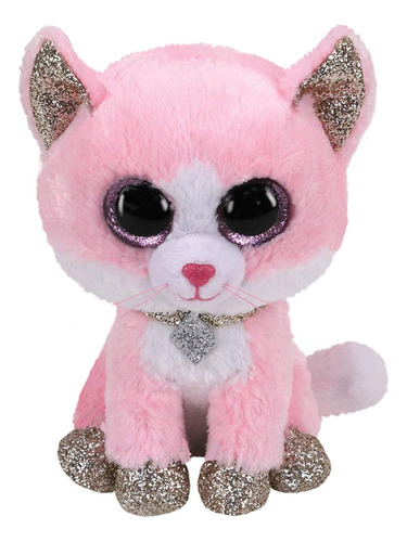 Beanie Boos - Fiona Pink Kitty