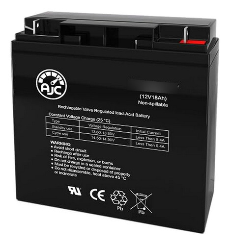 Batería Ajc Compatible Con Leoch Djw12-18.