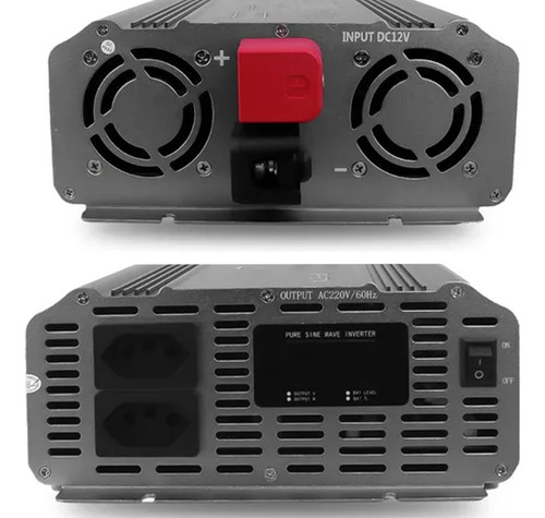 Inversor Conversor De Tensão Visor Led 3500w 12v/220v Knup