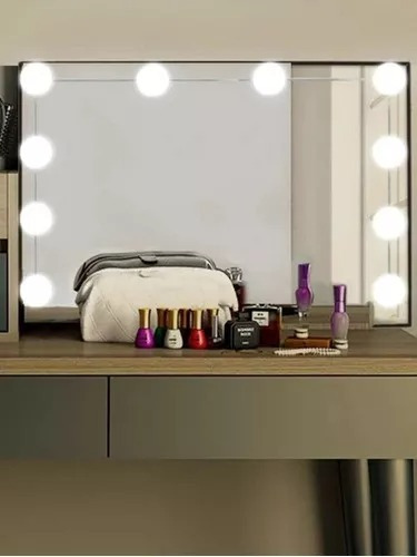 10 Focos Led Usb Luces Tocador Luz Blanca. Tiktok. C/adhesiv