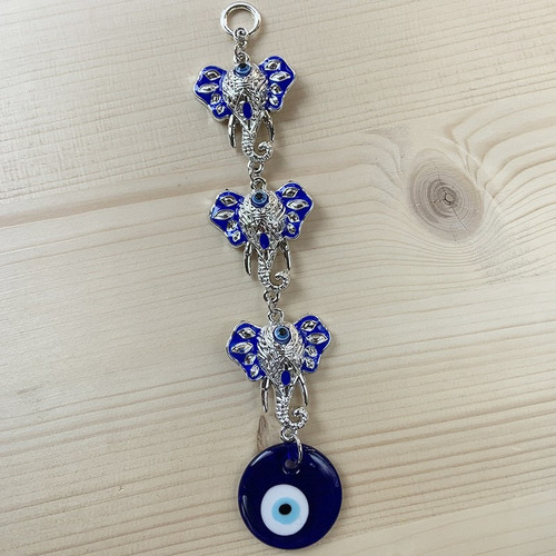 Colgante De Ojo Turco Elefantes: De Tienda Que Regalo