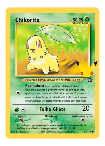 Jogo de Cartas Pokemon Blister Gigante Parceiros Iniciais 15 Cartas