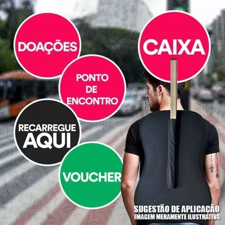 Skalk novela daño Mochilas Propaganda Pirulito Sem Personalizar | Parcelamento sem juros