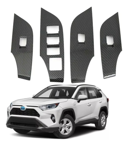 Moldura Para Elevadores Toyota Rav-4 Rav4 2019 2021