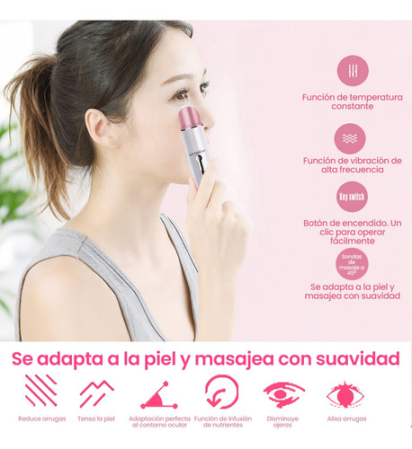 Masajeador Reductor De Papada Con Microcorriente Ems Masaje