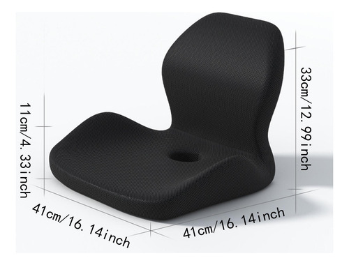 Cojín De Espuma Viscoelástica Para Asiento De Silla De