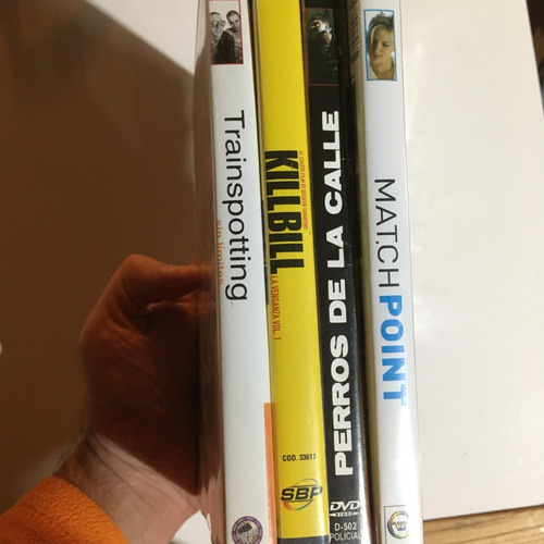Lote Trainspotting Kill Bill Perros De La Calle Match Point (Usado)