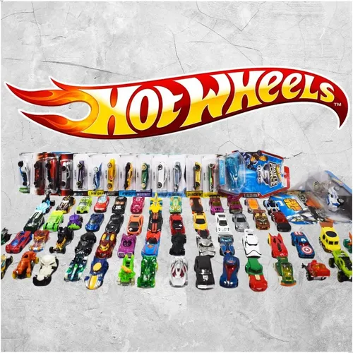 Caixa Com 10 Carrinhos Hot Wheels Sortidos C4982(diferentes