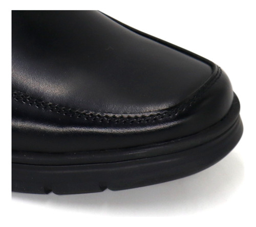 Zapato Escolar De Cuero Conter 25q1.mk-e3 Negro