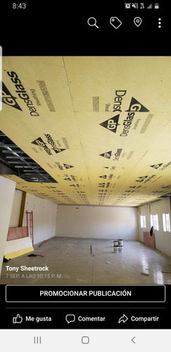 Imagen 3 de 5 de Sheetrock Durock Densglass Plafond