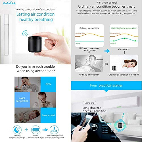 Control Remoto Universal Broadlink Rm Mini3 Black Bean, Wifi