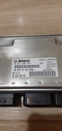 Módulo Injeção Peugeot 207 1.4 0261s05881 Me7.4.9 9666836980 (Usado)