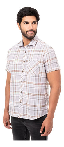 Camisa Camisa Cuadros Larsen C-mc Hombre