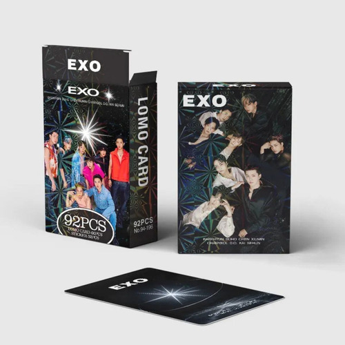 92 Piezas (60 Photocards + 32 Stickers) De Exo Kpop