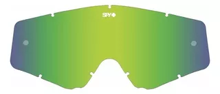 Visor Antiparra Spy Omen Espejado Avant Motos Lente Verde