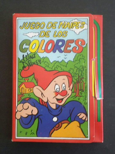 Juego De Naipes De Los Colores - Disney - Los Germanes