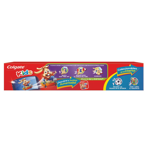 Imagen 3 de 3 de Pasta dental Colgate Kids Fresantástico en crema 50 g