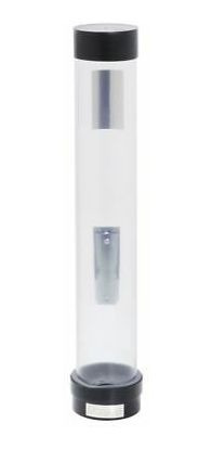 Grey Tinted Plastic Tube Ice Cream Cone Dispenser - 19 Wfx