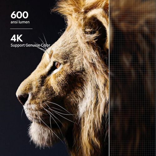 Proyector Goodee 4k Con Wifi Y Bluetooth Compatible, Fhd 1