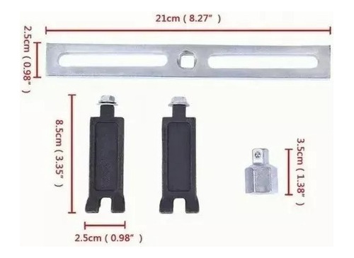 Llave Ajustable Para Tapa Tanque De Combustible De Automóvil,herramienta Llave Para Sacar Bombas De Gasolina