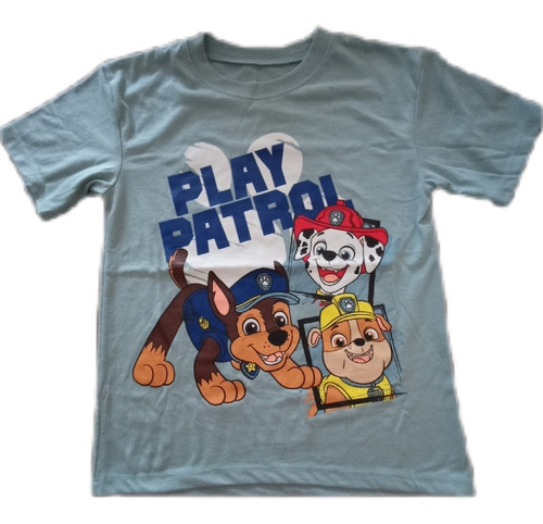 Franela Para Niño Paw Patrol Talla 5/6