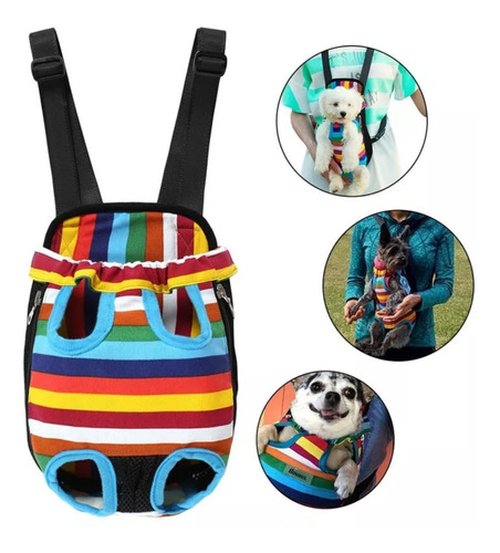 Bolso Transportadora Mochila Perros Gatos Pequeños Xlarge