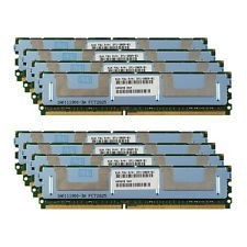 Kit 32gb Servidor 8x4gb Fbdimm 2rx4 Pc2-5300f-555 Ddr2-667