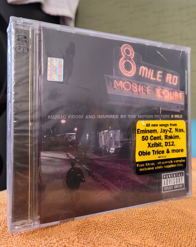 Eminem Soundtrack De La Película 8 Mile Edición Limitada 2cd Edición Limitada