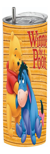 Termo Skinny Café 20 Oz - Winnie Pooh Tigger Igor #64