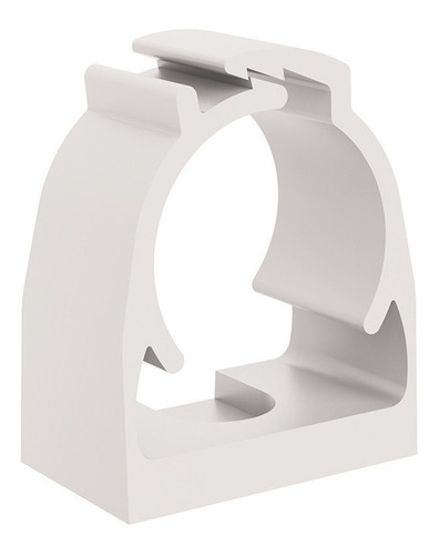 Imagem 3 de 5 de Abracadeira Pvc Click 3/4 Pte Com 50ps Frete Gratis