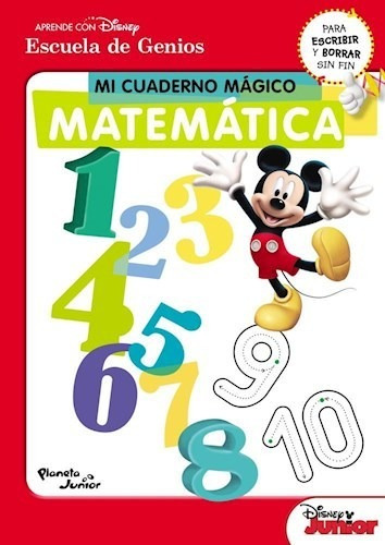 Mi Cuaderno Magico Matematica - Disney - Planeta - #d