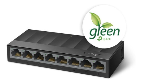 Imagem 2 de 5 de Switch 8 Portas Gigabit Tp-link Ls1008g 10/100/1000