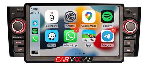 Autoradio Android Fiat Punto Del 2005-2012 + Camara Gratis