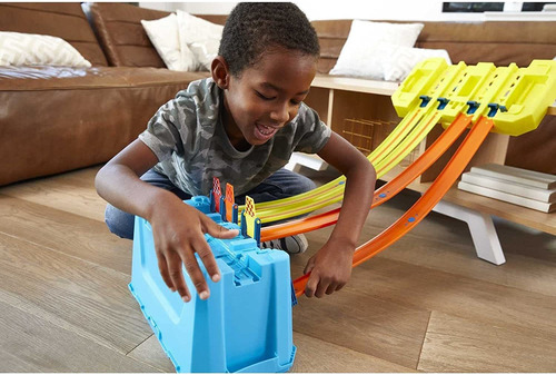Hot Wheels Constructor De Pistas Gravity Speed Box...