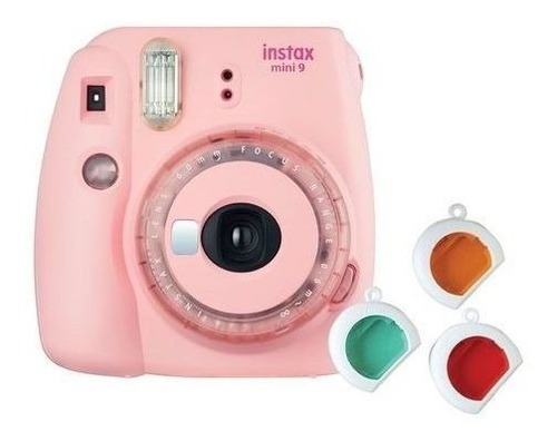 Câmera Instantânea Fujifilm Instax Mini 9 Rosa Chicle