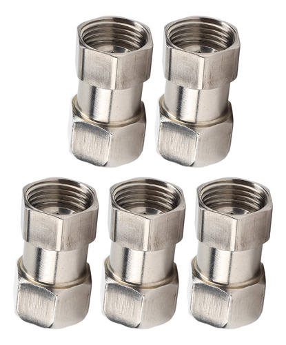 Accesorios De Fontanería, 5 Piezas, Acero Inoxidable, Hembra