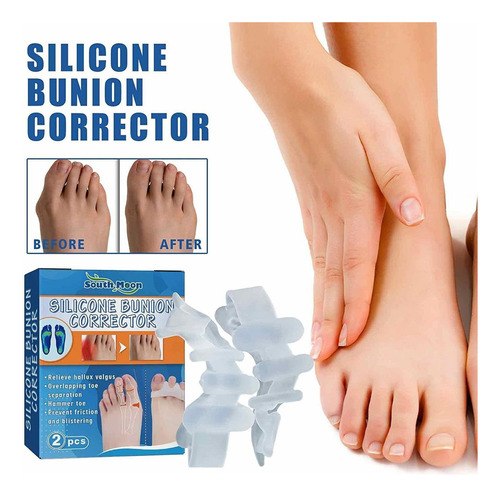 Separador Gel Para Los Dedos De Los Pies, Juego De 2 Piezas