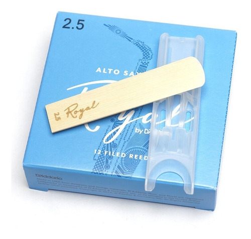 Imagen 2 de 2 de 2 Cañas Rico Royal Saxofón Alto Calibre 2.5 Rjb1025