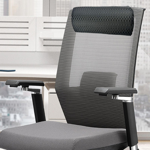 Soporte De Almohada Para La Cabeza Reclinable, Llanura Negra