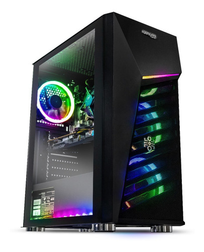 Pc Cpu Gamer I3 8gb Ssd 240 Rx5500xt 4gb Fortnite Free Fire