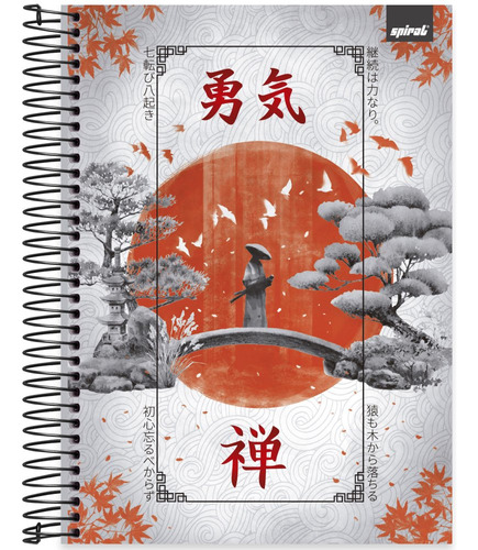 Caderno Universitário Zen Capa Dura 10x1 160 Folhas