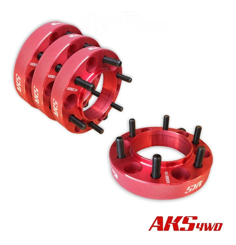 Imagen 3 de 3 de Espaciadores /separadores De Rin Aks 6h Con Centrador Toyota