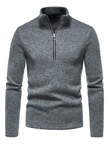 Sweater Cuello Alto Moda Hombre Invierno