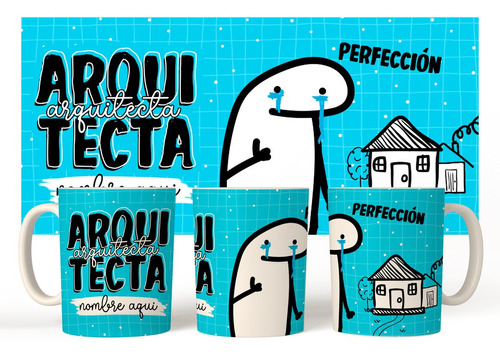 Taza Magica Flork Profesiones Arquitecta