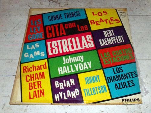 Cita Con Las Estrellas Beatles Johnny Hallyday Lp / Kktus